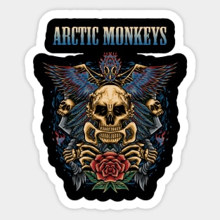 MONKEYS FROM ARCTIC BAND Sticker